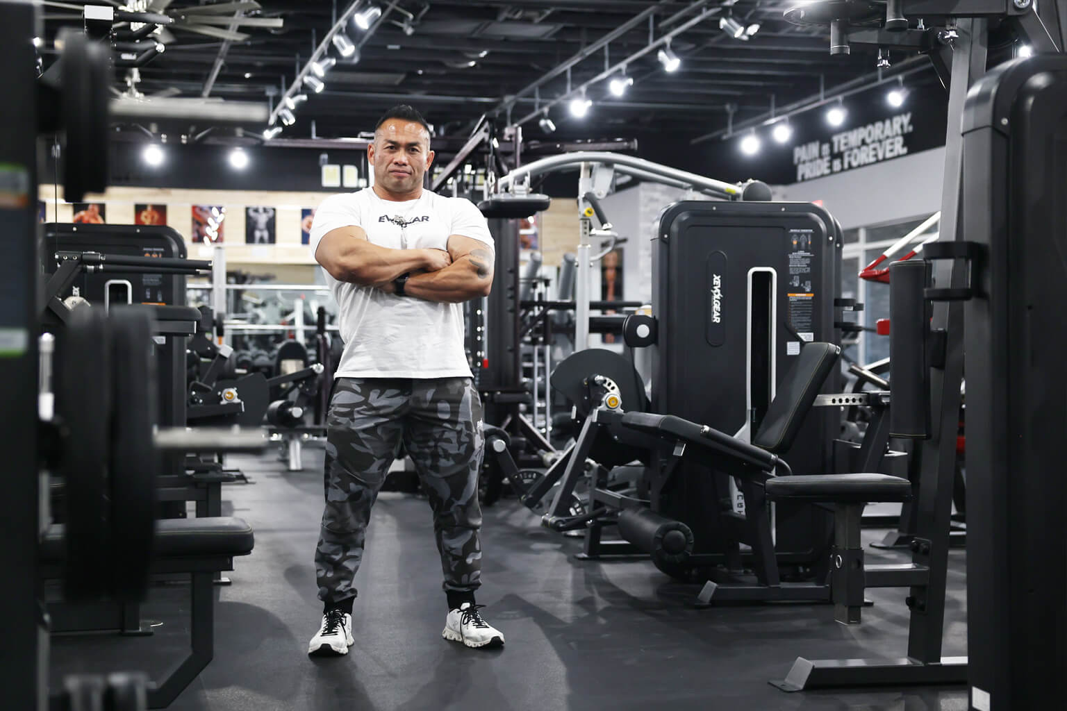 POWERHOUSE GYM Iris Kyle, Hidetada Yamagishi, Las Vegas, NV